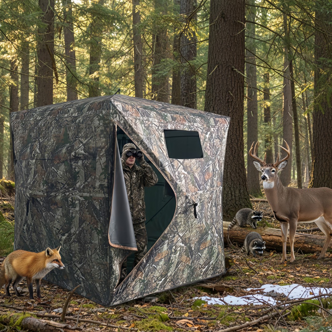 Outdoor Hunting Blinds - Camouflage Pop-Up Hunting Blind Easy Setup
