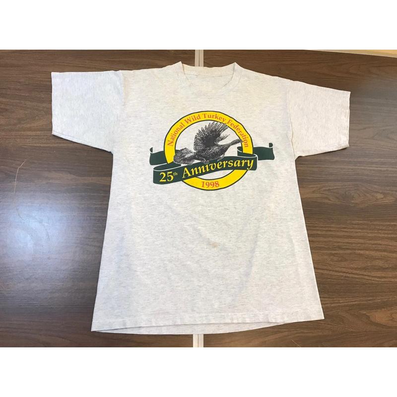 Wildman Hunting & Outdoor Robertson - Vintage 90S Wild Turkey Federation T