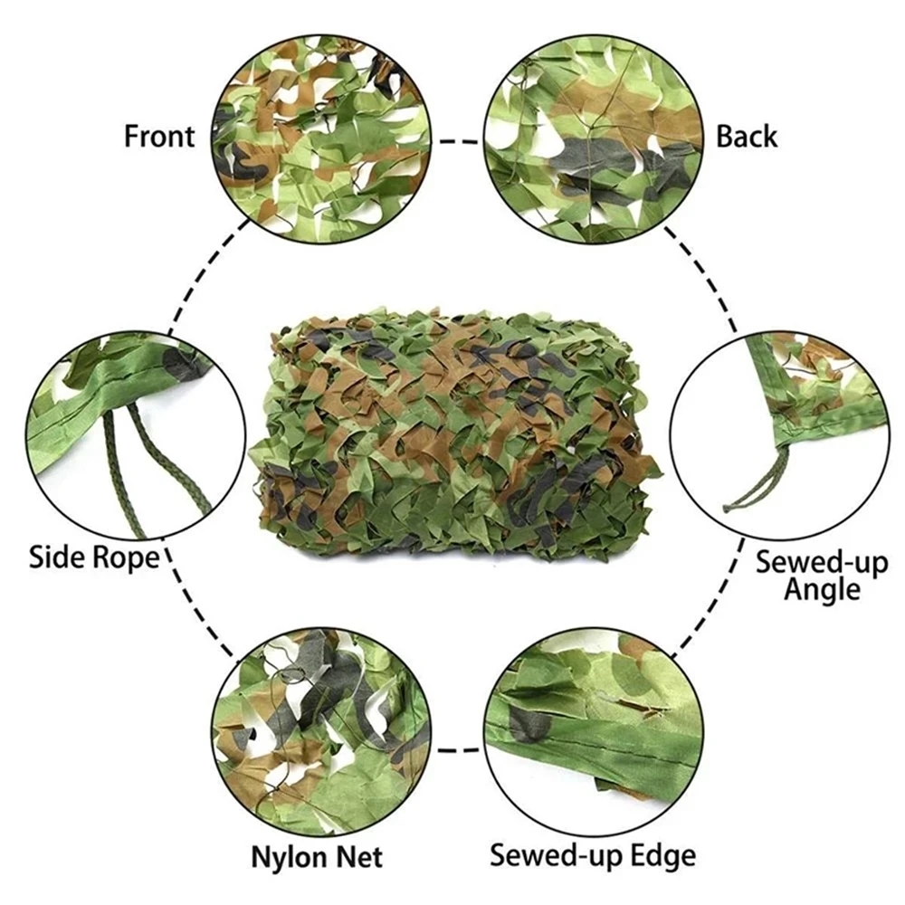 Camouflage Net Double Layer Wh - Hunting Outdoor Decor recension och pris