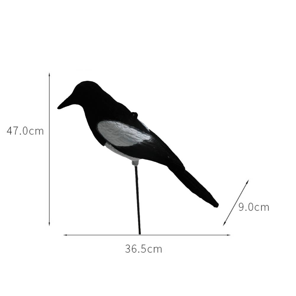 GUGULUZA Hunting Decoy Magpie  - Hunting Outdoor Decor recension och pris