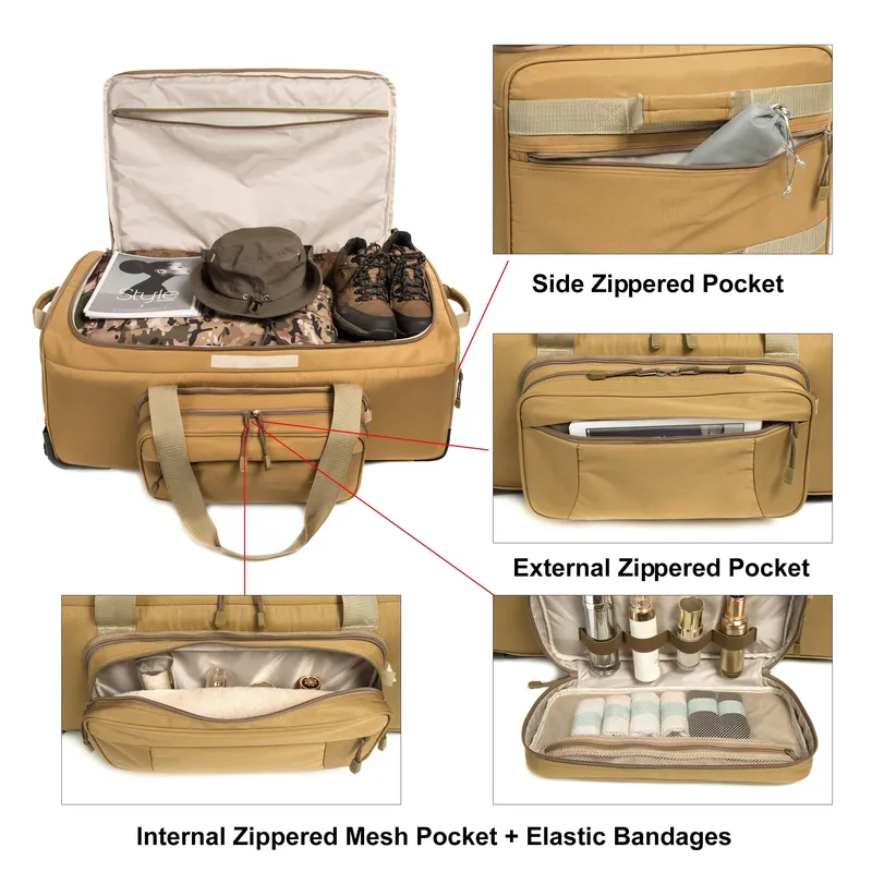US Local Stock Large Capacity  - Outdoor Hunting Gear Storage recension och pris