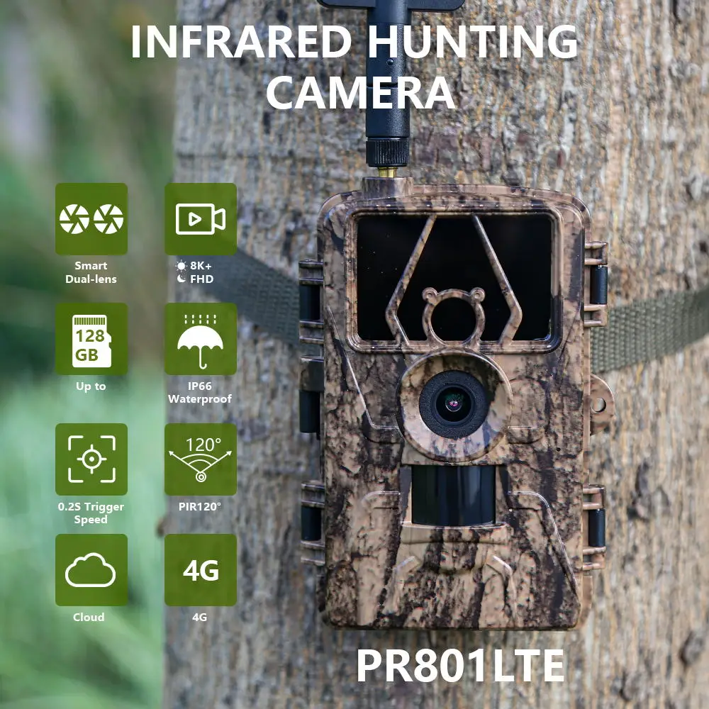 1Pcs HD8K Infrared Camera For  - Outdoor Hunting Videos recension och pris