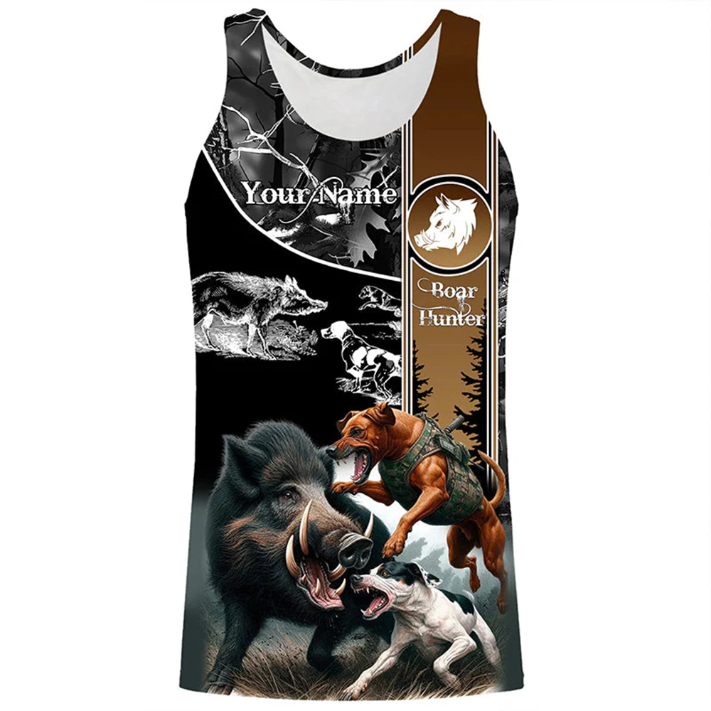 Custom Name Boar Hunter Tank T - Wildman Hunting & Outdoor Robertson recension och pris