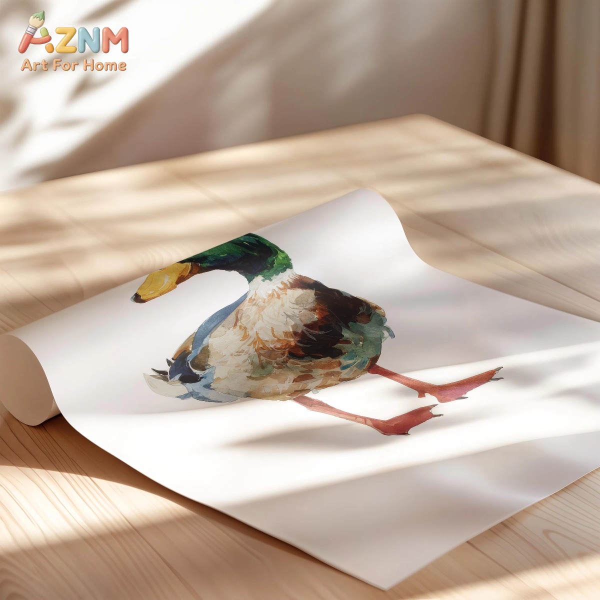 AZNM Watercolor Hunting and Fi - Hunting Outdoor Decor recension och pris