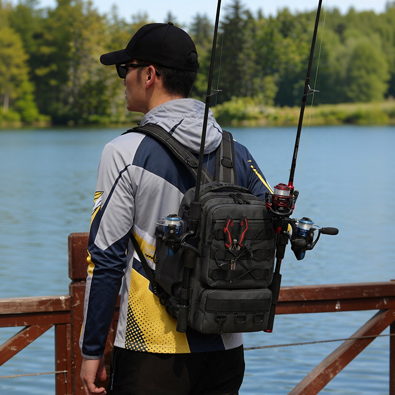 Fishing Tackle Backpack Storag - Outdoor Hunting Gear Storage recension och pris