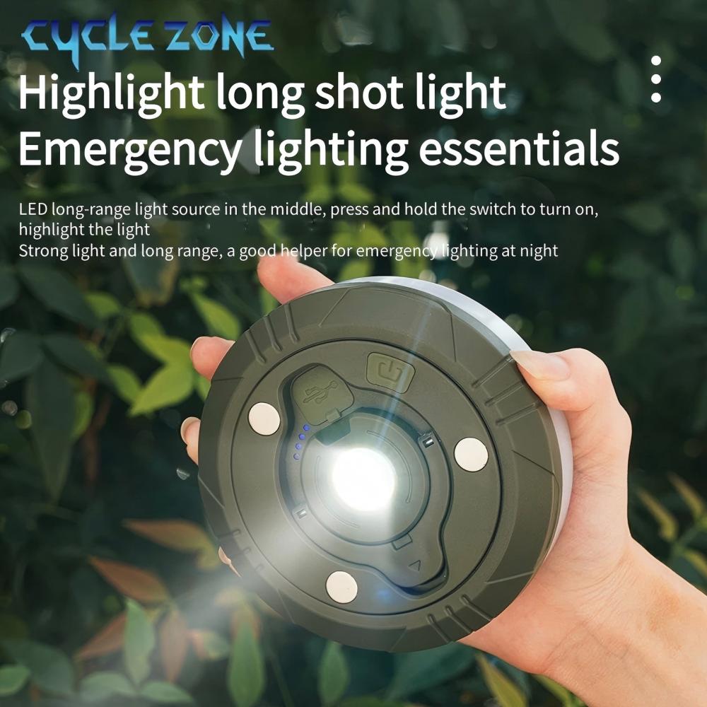LED Camping Lamp with Reel Str - Hunting Outdoor Decor recension och pris