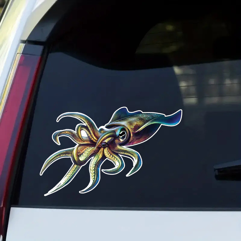 J518# Cartoon Car Sticker Squi - Hunting Outdoor Decor recension och pris