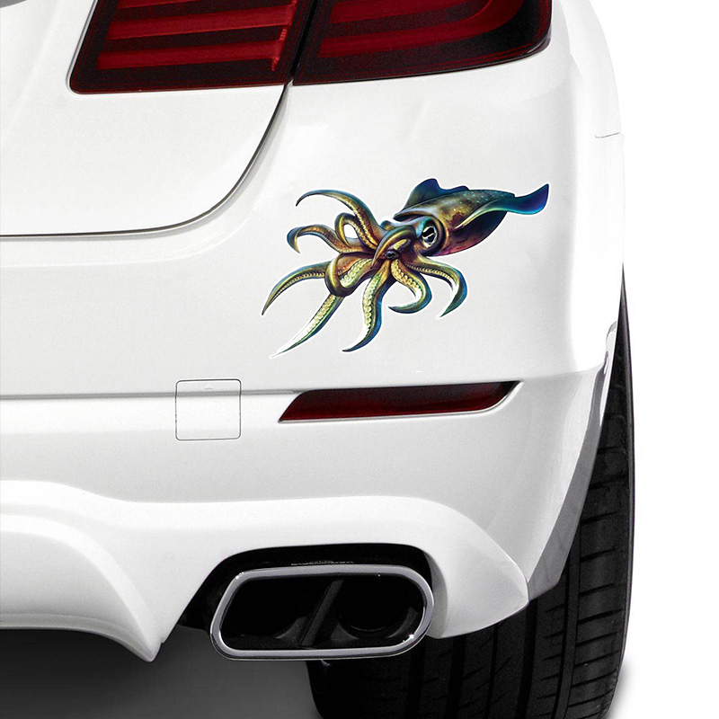 J518# Cartoon Car Sticker Squi - Hunting Outdoor Decor recension och pris