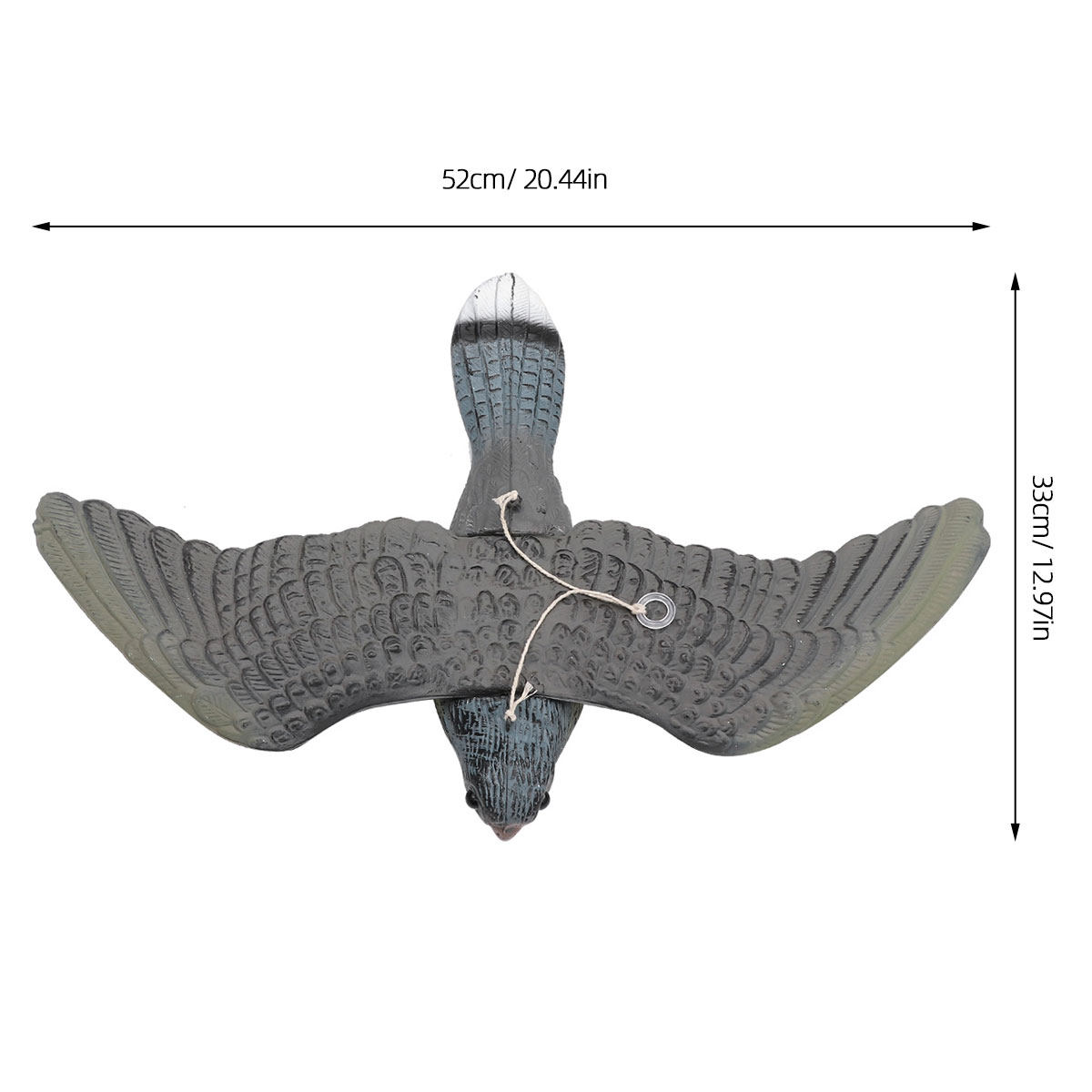 1Pcs Lifelike Plastic Bird Scu - Hunting Outdoor Decor recension och pris
