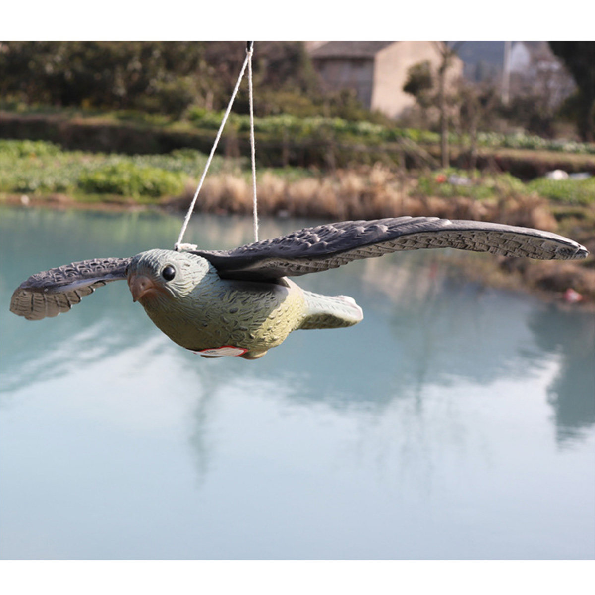 1Pcs Lifelike Plastic Bird Scu - Hunting Outdoor Decor recension och pris