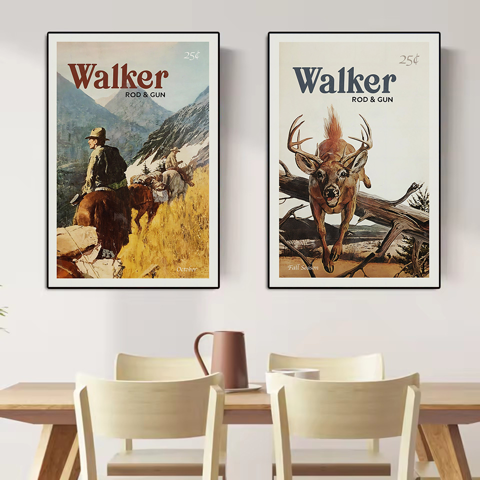 Retro Wildlife Outdoor Hunting - Hunting Outdoor Decor recension och pris