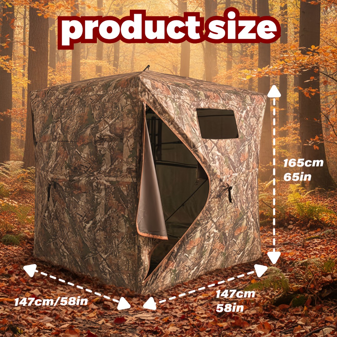 Camouflage Pop-Up Hunting Blin - Outdoor Hunting Blinds recension och pris