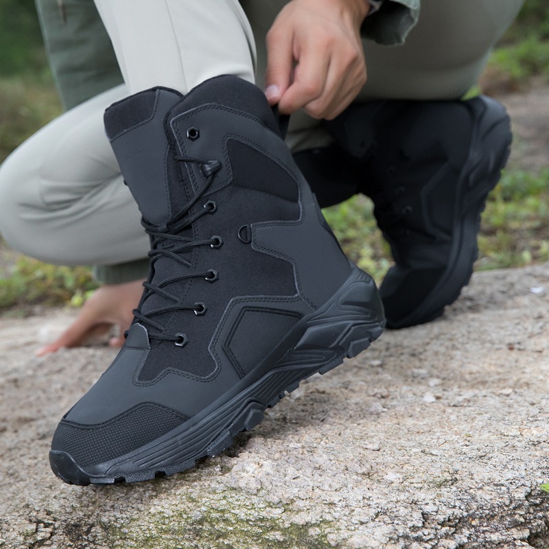 Men Tactical Boots Lace Up Wil - Wildman Hunting & Outdoor Robertson recension och pris