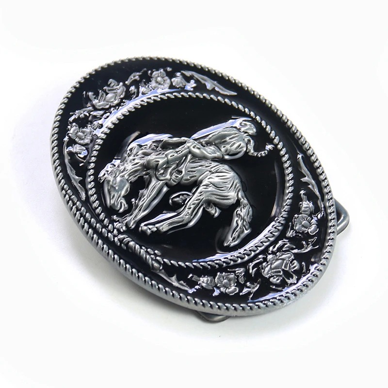 Black Ellipse Belt Buckle Stai - Hunting Outdoor Decor recension och pris